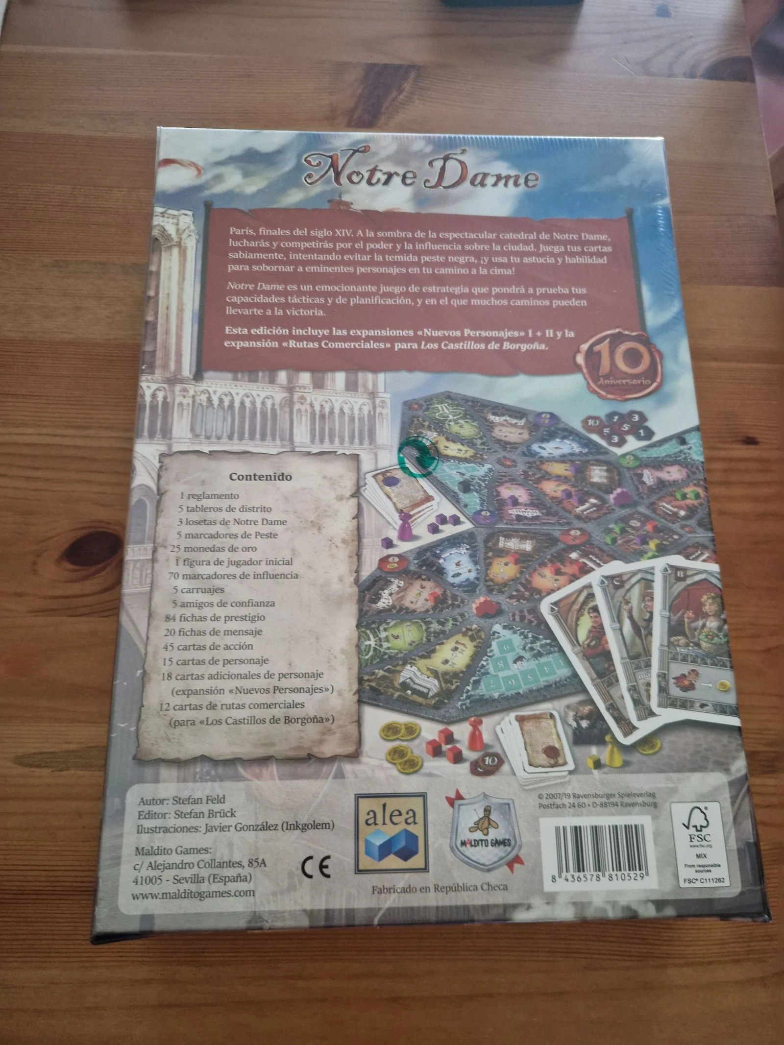 Edición 10º Aniversario Notre Dame de Stefan Feld – photo 2